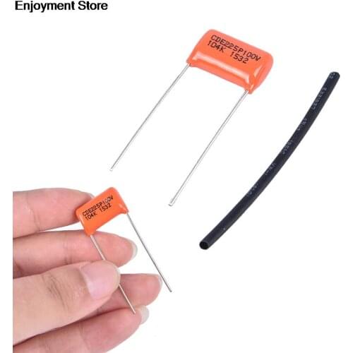 1pc Orange Drop Guitar Bass Tone Capacitors 0.022UF 100V For Electric Guitar Bass Cap Guitar Capacitors Bass Capacitors