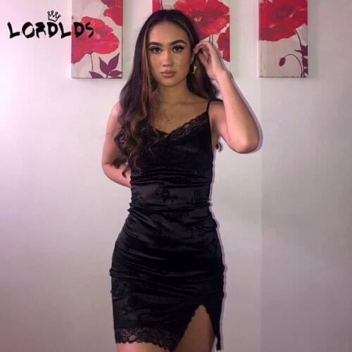 Черные летние платья LORDLDS China At AliExpress