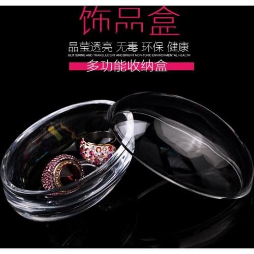 Shop declared good and transparent acrylic crystal swab Desktop storage box jewelry box cosmetic jewelry PACKER Post