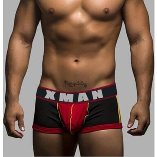 Men Cotton Boxer Shorts Mens High Quality Daily Boxers Underwears Male Sexy Pouch Boxer Trunks