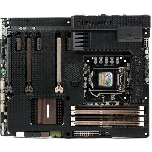 ASUS SABERTOOTH Z77 original motherboard DDR3 LGA 1155 USB2.0 USB3.0 32GB for 22/32nm CPU Z77 used Desktop motherboard