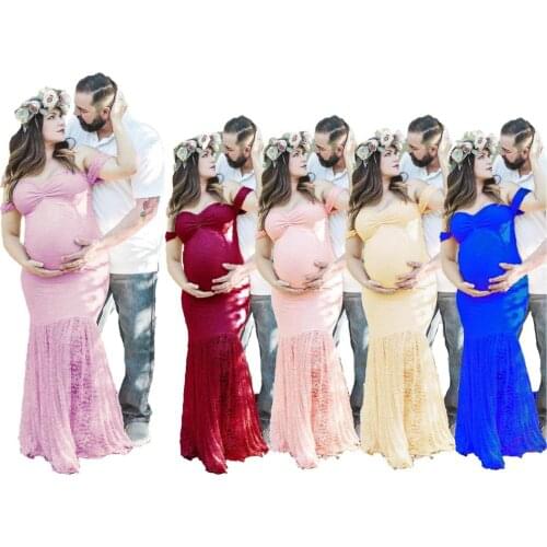Freeshipping Dress for Pregnant woman Maternity Nursing Dress One-necked pregnant women short-sleeved dress long skirt Dresses