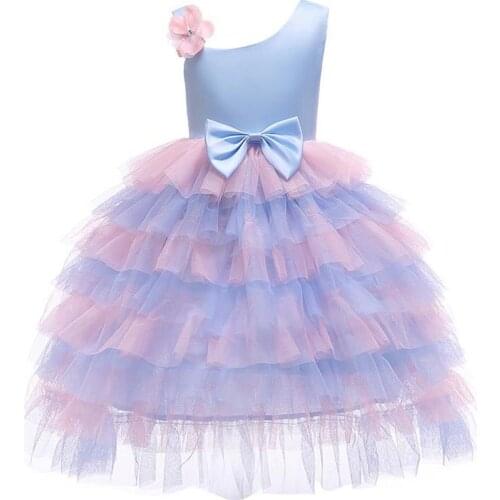 Girls Dresses Princess Dress for girl Dance Formal dress Wedding Birthday Party Fancy Girl Wears Children Stage Cloth Tutu