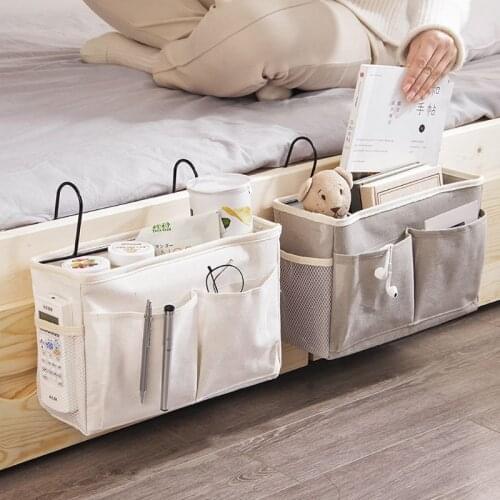 Bedside Caddy Hanging Storage Bag Organizer Dorm Room Phone Book Magazine Holder