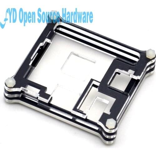 Transparent two-color shell box for Raspberry Pi A + Raspberry