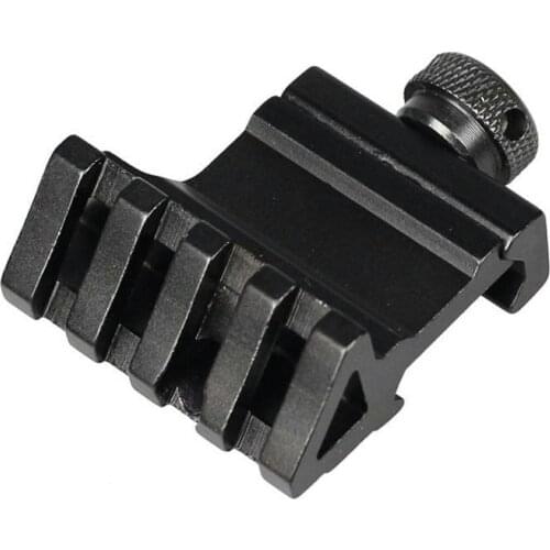 45 degree angle tactical sight for mounting aluminum 4-slot side rail RTS aiming rail air gun 45mm 20mm Weaver pistol base adapt