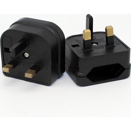 Universal EU Plug Converter EU Adapter 110~250V Socket EU To UK Wall Socket AC 5A Travel Adapter High Quality Electrical Socket