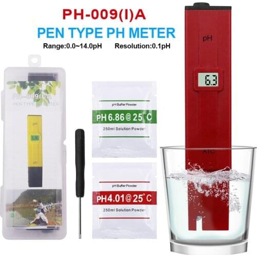 High precision Digital LCD PH Meter Pen with ATC for Aquarium Pool Water Laboratory Water Purifier Cosmetic Water Monitor