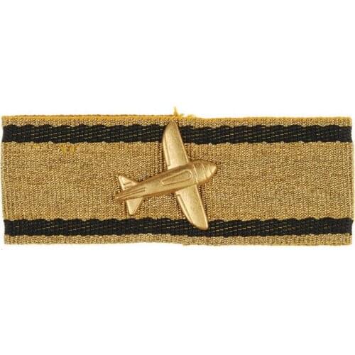 WWII WW2 GERMAN GOLD PLANE DESTRUCTION BADGE