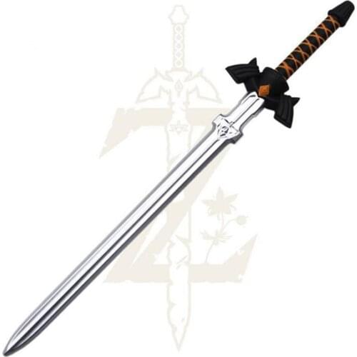 1:1 cosplay 80cm Black skysword Link Cosplay PU Sword Cos Prop Halloween toy Weapon Christmas present Safe Children