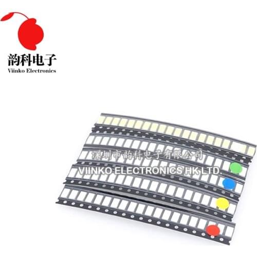 100pcs=5 colors x 20pcs SMD 5730 5630 LED Diode Assortment KIT LED Diode Kit Green / RED / White / Blue / Yellow