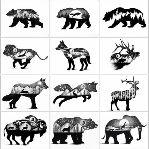 5D Diamond Painting Fox Picture Of Rhinestones Diamond Embroidery Animal Cross Stitch Mosaic Full Square Home Decor