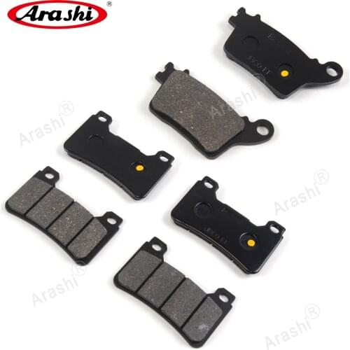 Arashi For HONDA CBR 1000 RR 2006 - 2016 Front Rear Brake Pads Motorcycle Discs Rotors Pad CBR1000RR 2014 2015