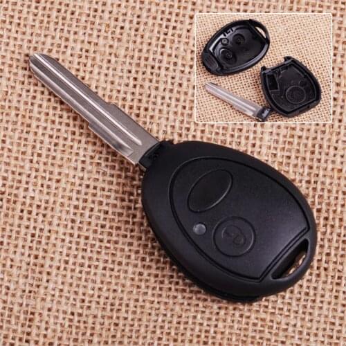 CITALL 2 Button Remote Key Case Shell FOB Uncut Blade fit for Land Rover Discovery 1999 2000 2001 2002 2003 2004