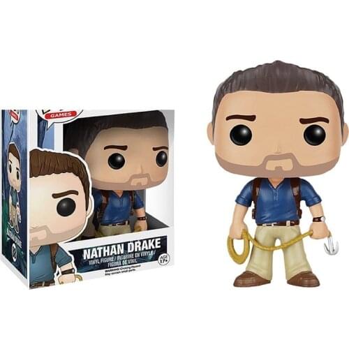 FUNKO Games MOVIE TV A Thiefs End UNCHARTED 4 NATHAN DRAKE 88# PVC Action Figure Collectible Model Toys for Children