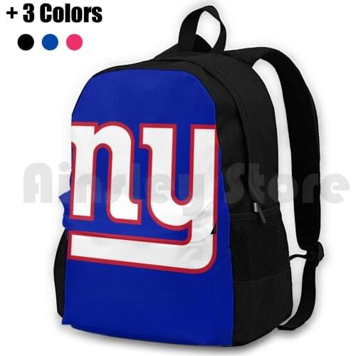 New York Giant American Football Outdoor Hiking Backpack Riding Climbing Sports Bag Sports American Football Newyork Darkblue