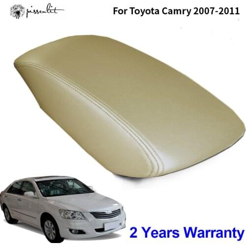 For Toyota Camry 2007 2008 2009 2010 2011 Car Leather Center Console Lid Armrest Box Replacement Cover Protection Pad Cover