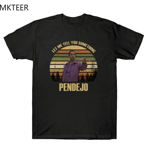 The Big Lebowski Let Me Tell You Something Pendejo Vintage Retro Mens T-Shirt