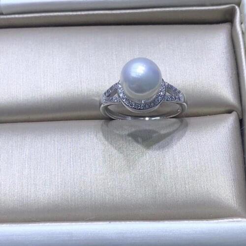 New Arrival Ring Mountings Findings Adjustable Ring Jewelry Setting Parts Fittings Charm Accessories for Pearls Beads Stone