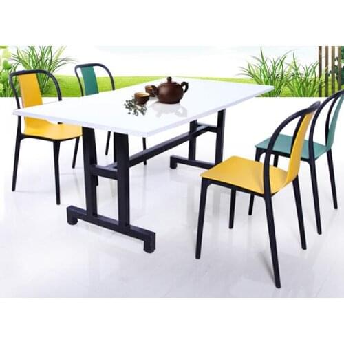 Plastic chairs. Can be stacked. Hotel office chair