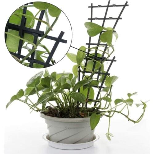 Plant climbing frame support frame DIY garden mini superimposed potted plant support plastic pot plant pole support line