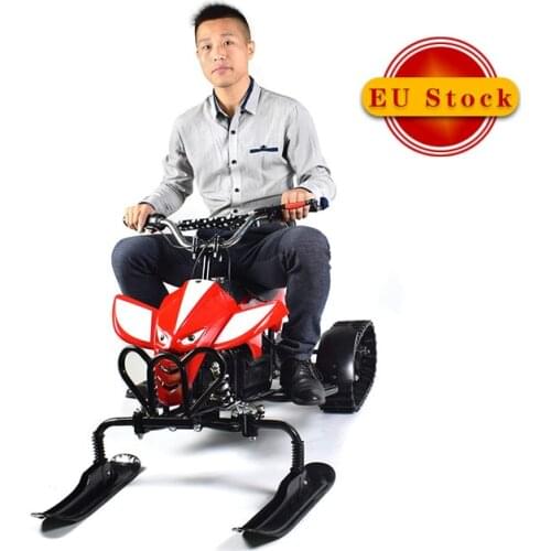 Self Balance Car Ski Motorbike Electric Snow Scooter For Kids Fat Bicycle Wide Tires Snow Ski Bike 350W 12V 20AH Skate Board