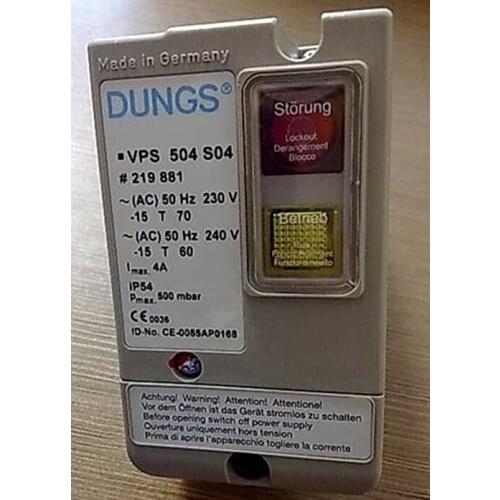 VPS 504 S04 Valve testing system for multiple actuators Dungs max. 500 mbar For Burner New Original