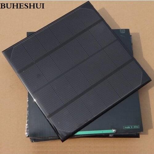 BUHESHUI 4.5W 6V Solar Cell Monocrystalline Solar Panel Solar Module DIY Solar Charger165*165*3MM 15pcs Wholesale Free Shipping