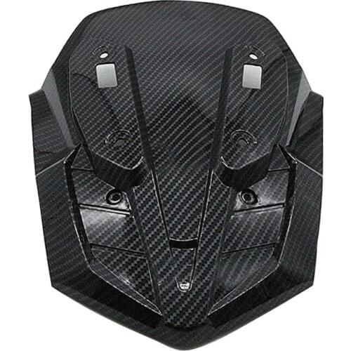 Motorcycle Carbon Fiber Front Windshield Guard Cover Trim for Yamaha NMAX155 NMAX 155 2020 2021 Modified Accessories
