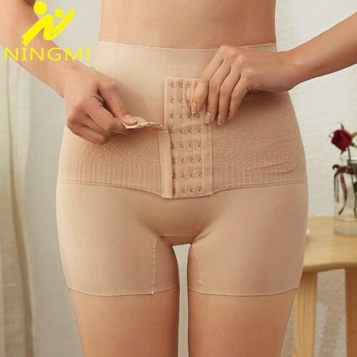 NINGMI Body Shaper Control Panties for Women Butt Lifter Body Shapewear Wholesale Waist Trainer Push Up Strap Belly Shaper Women