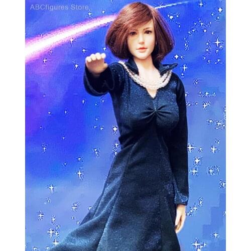 1/6 Cosplay Female Dress Long Clothes Costume for 12 inch action figure TBL UD4.0 JO body W/Boots Model