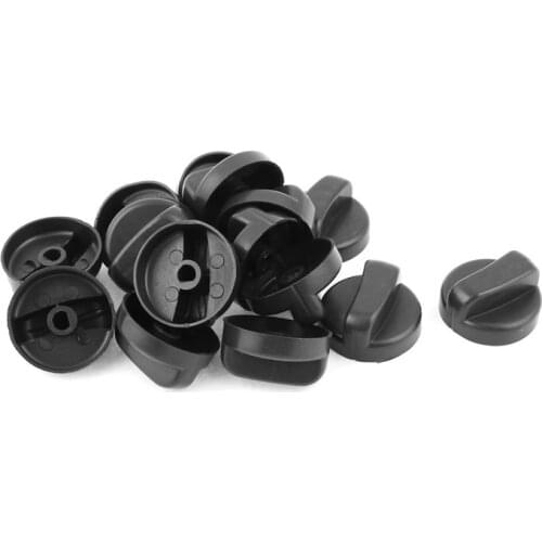15 pcs Stove Gas Stove Plastic 8 mm Dia Mount Hole Knob