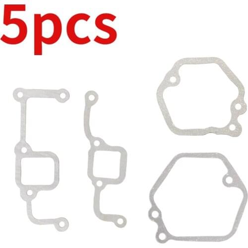 5pcs For Air-cooled Diesel Engine Parts 170F 173F 178F 186FA 188F Decompression Head Intake Pipe Cylinder Head Cover Gasket