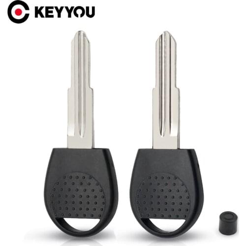 KEYYOU 10pcs New For Chevrolet AVEO Sail Lova Transponder Chip Auto Remote Key Shell Blank Cover Replacement Car Uncut Key Case