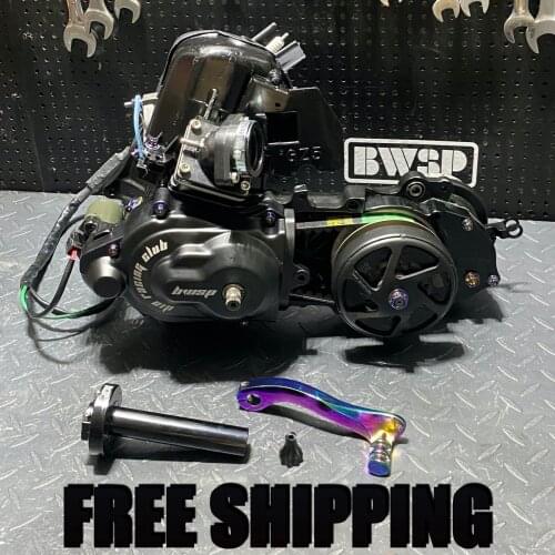 Engine DIO AF18 125cc Black Air Matter Edition Cylinder 54.5mm Crankshaft 53.4mm Big Manifold