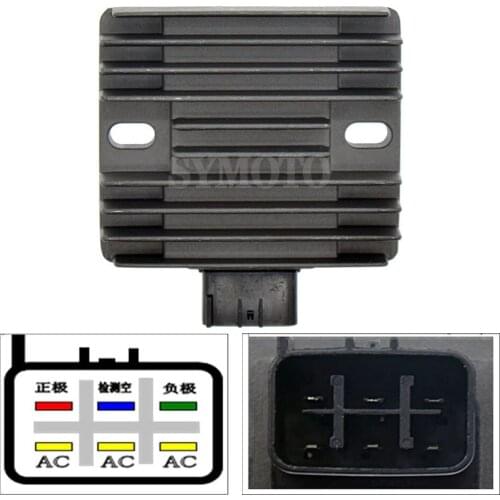 For Suzuki DL1000 GSR400 GSR600 GSX1400 AN250 AN400 Burgman Skywave 250 400 Motorcycle Voltage Regulator Rectifier 12V