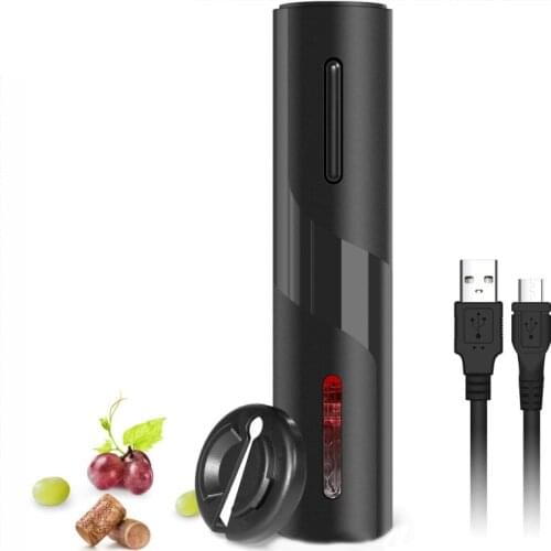 Electric Wine Opener Rechargeable Automatic Corkscrew Creative Wine Bottle Opener Jar Opener Kitchen Accessories Bottle Opener
