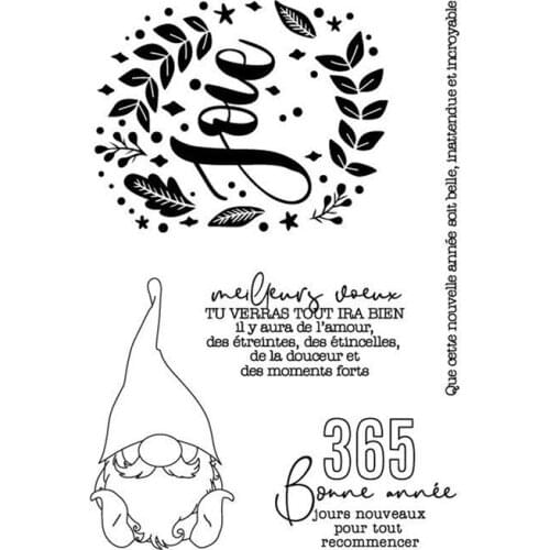 French Clear Stamp for Scrapbooking Transparent Silicone Rubber DIY Photo Album Decor F129