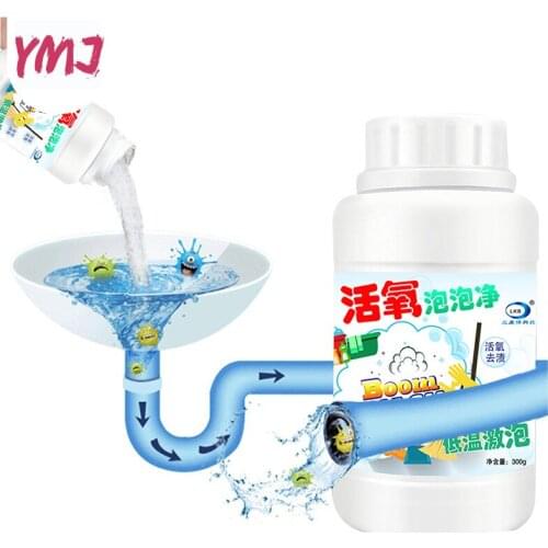 1PC Kitchen Cleaning Tools Powerful Pipe Dredging Agent Powerful Sink Drain Cleaner for Sewer Toilet Brush Closestool Clogging