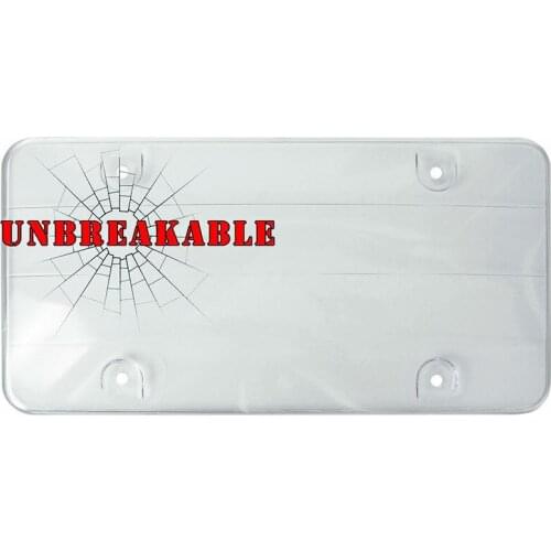 American license plate frame cover, car license plate frame transparent, license plate modification supplies