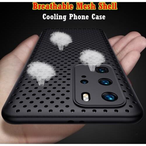 Cooling Case For Samsung Galaxy A51 A71 A41 A31 A11 A21S A01 Core M11 M21 M31 M31S A50S A20 A30 S20 Breathable Mesh Cover Shell