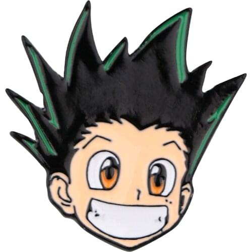 PF684 Japanese Anime Icons HUNTER×HUNTER Cute Enamel Pin Brooches on clothes Backpack Collar Hat Badge Lapel Pin Jewelry Gifts
