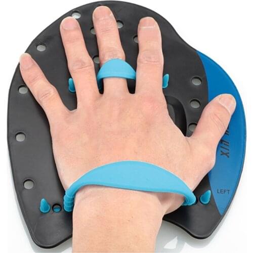 Professional Swimming Paddles Swim Practice Correction Paddling Tools Durable Adjustable Silicone Hand Webbed Gloves