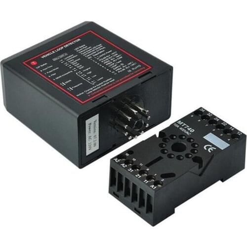 M1H Loop Detector 12-24v Low Voltage Relay Vehicle Detection Systems 50pcs/lot