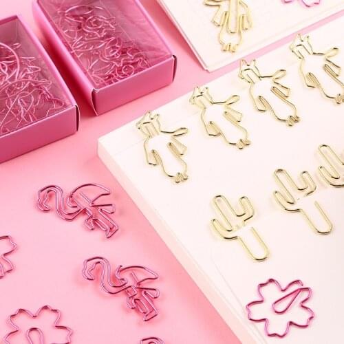 Paper Clip Little Prince Planet Fox Cherry Blossom clips Decoration Bookmark Clip Papel Paper Clips Decorative Cute Paper Clips