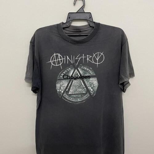 Vintage Ministry Sun Faded Worn Shirt