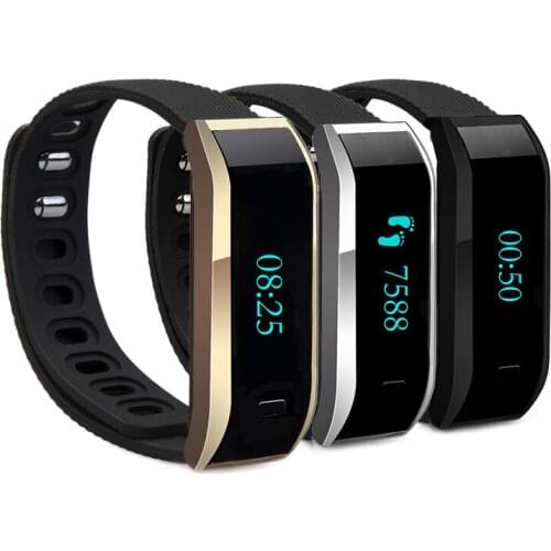 TW07 Smart Wristwatch Bluetooth 4.0 Waterproof Sport Fitness Bracelet Smart watch OLED Display Pedometer Call Message Reminder