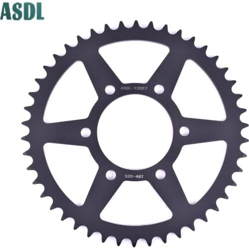520 46T Rear Chain Sprocket for Kawasaki KLE650 Versys ABS Tourer Versys650 Z650 ABS Motorcycle Accessories