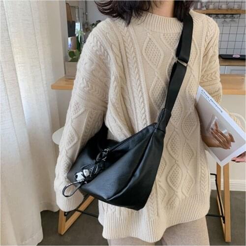 Womens Bag Shoulder Female Evening Crossbody Bags Small Black Mini Pu Leather Purses Shopper Shoulder Bag New 2021