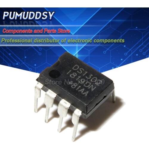 10PCS DS1302N DS1302 DIP Trickle Charge Timekeeping Chip